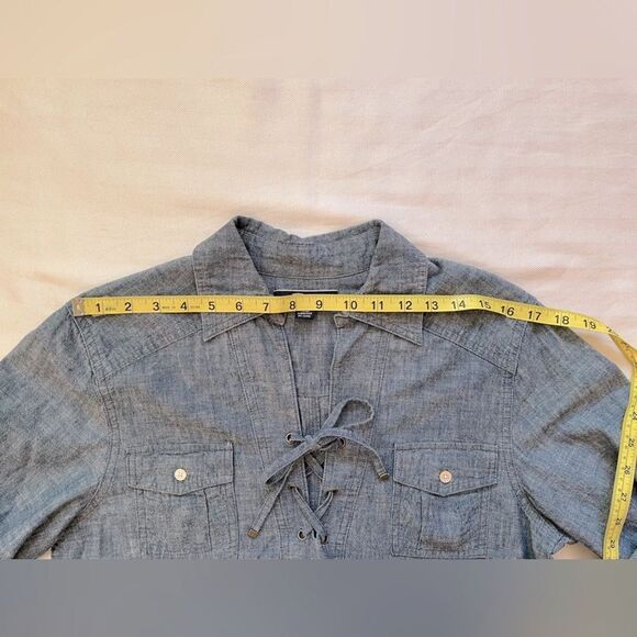 Tommy Bahama Denim Jean shift dress size Medium, like new!‎ - Picture 11 of 15